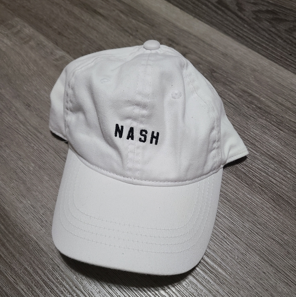 Nashville White Baseball Hat One Size